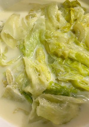 レタスのクリーム煮-レシピのメイン写真