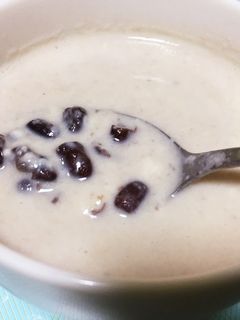 甘酒しるこ-レシピのメイン写真