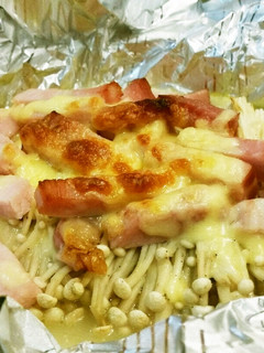 簡単!すぐできる!えのきのホイル焼き-レシピのメイン写真
