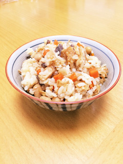 簡単大豆の炊き込みご飯-レシピのメイン写真