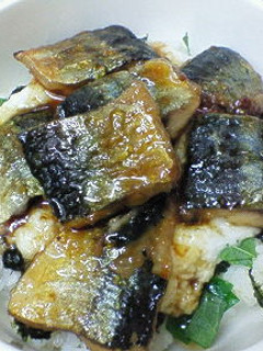 旨とろ☆秋刀魚の蒲焼丼!!-レシピのメイン写真