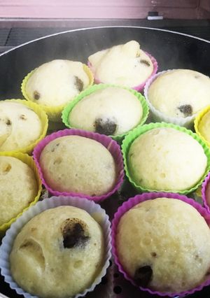とろ〜り☆チョコバナナ蒸しケーキ-レシピのメイン写真