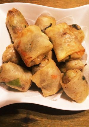野菜たっぷりの春巻き-レシピのメイン写真