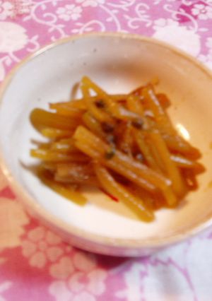 蕗の佃煮-レシピのメイン写真