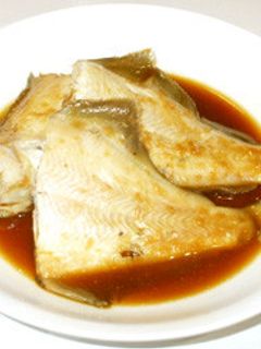 簡単カレイの煮付け♪魚煮付けカレイ煮付け-レシピのメイン写真