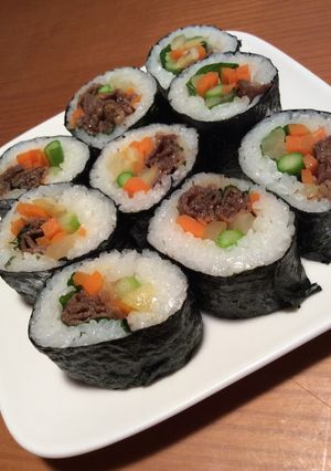 韓国風のり巻-レシピのメイン写真