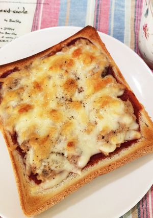 朝食に簡単♡ツナチートースト！！-レシピのメイン写真