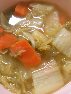 簡単♪白菜とセロリ野菜たっぷりのカレー煮-レシピのメイン写真