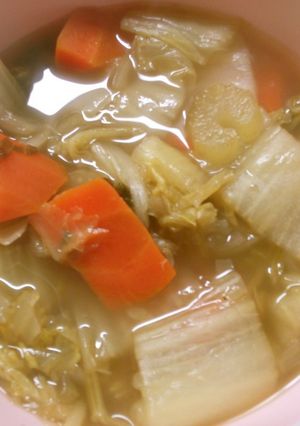 簡単♪白菜とセロリ野菜たっぷりのカレー煮-レシピのメイン写真