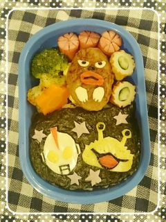 ウルトラマン☆ピグモン☆カネゴンのり弁☆-レシピのメイン写真