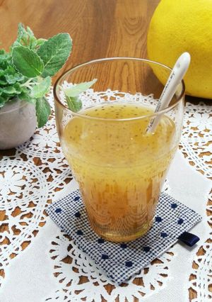チアシード入りオレンジジュース♥-レシピのメイン写真