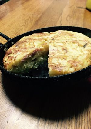 トルティージャ スペイン風ポテトの卵焼き-レシピのメイン写真