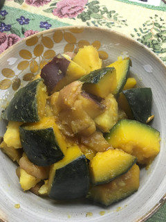 りんご好きのカボチャ煮-レシピのメイン写真