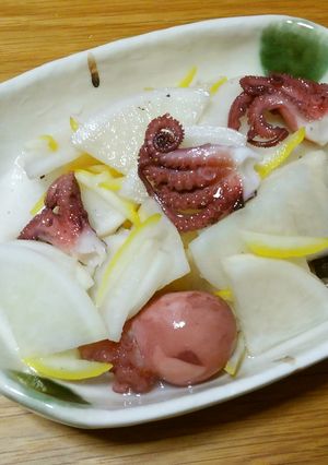 イイダコ入りレモン大根-レシピのメイン写真