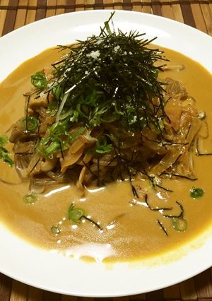 超ヘルシー！糸こん味噌カルボ♡-レシピのメイン写真