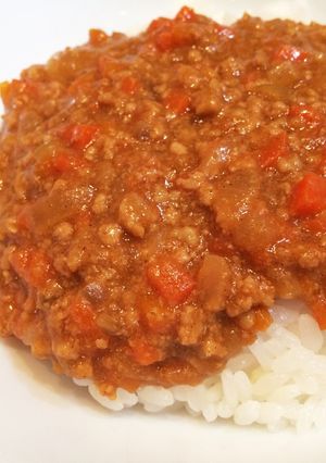レンジだけで簡単ッ！！キーマカレー☆-レシピのメイン写真