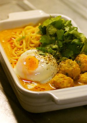 【キムチ鍋の素】坦々麺風ラーメン-レシピのメイン写真