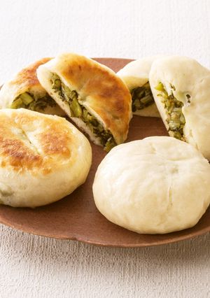 おやき(焼き蒸し・蒸しの2タイプ)-レシピのメイン写真