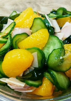 給食の味☆みかん缶の甘酢和え-レシピのメイン写真