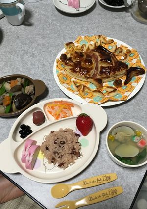 お食い初めメニュー-レシピのメイン写真