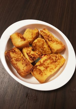 離乳食後期〜ふわ甘フレンチトースト-レシピのメイン写真