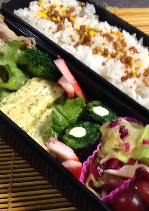 中高生のお弁当2月25日-レシピのメイン写真