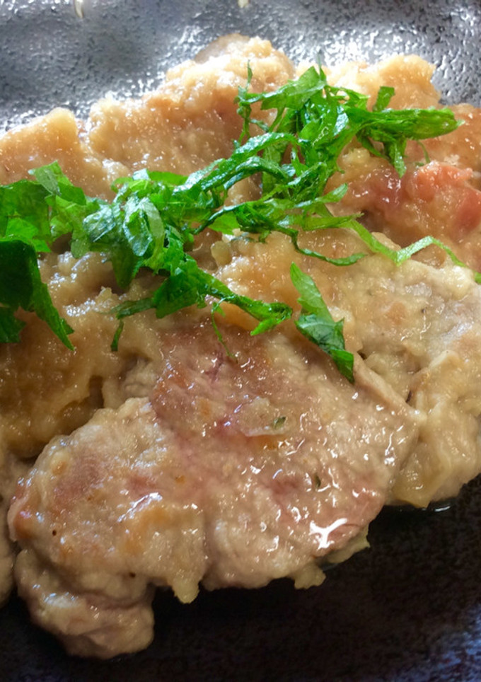 簡単♡豚ヒレの梅おろし煮-レシピのメイン写真