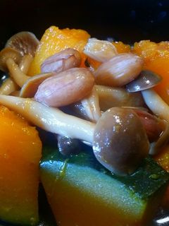 かぼちゃときのこの甘辛煮-レシピのメイン写真