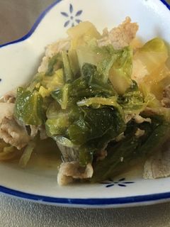超簡単・もう一品の豚肉と白菜の煮物-レシピのメイン写真
