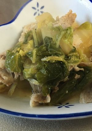 超簡単・もう一品の豚肉と白菜の煮物-レシピのメイン写真