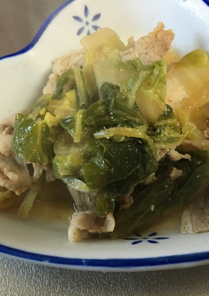 超簡単・もう一品の豚肉と白菜の煮物-レシピのメイン写真