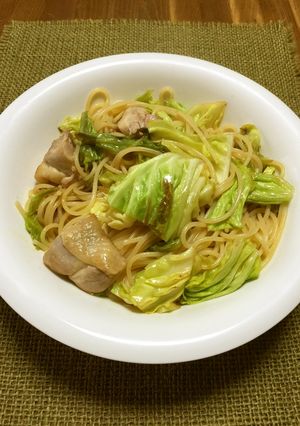 うま辛✿キャベツのパスタ❀-レシピのメイン写真