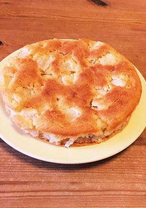 卵と牛乳なしヨーグルトで作るりんごケーキ-レシピのメイン写真