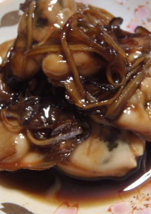 たまり醤油で煮る…時短「牡蠣の佃煮」-レシピのメイン写真