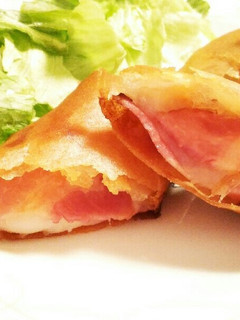 餅チーズベーコンの春巻き-レシピのメイン写真