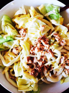 キャベツうどん-レシピのメイン写真