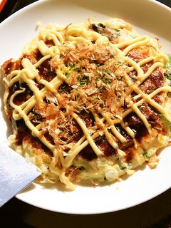 【栄養満点】長芋とほうれん草のお好み焼き-レシピのメイン写真