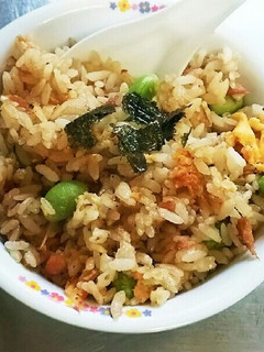 鮭と枝豆のチャーハン-レシピのメイン写真