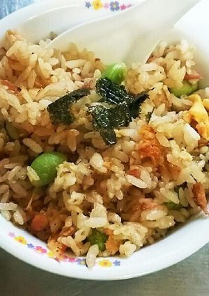 鮭と枝豆のチャーハン-レシピのメイン写真