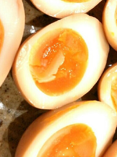 半熟やわらか☆簡単味付けたまご-レシピのメイン写真