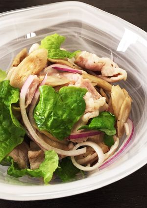 豚肉のビール煮サラダ仕立て-レシピのメイン写真