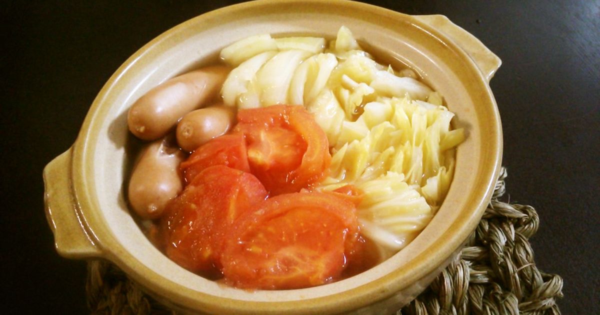とまとなべページ カゴメ株式会社 > 甘熟トマト鍋スープ