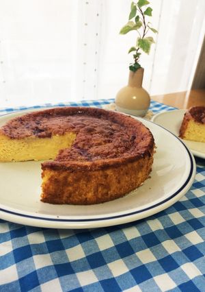 スフレチーズケーキ。ホワイトデーにも！-レシピのメイン写真