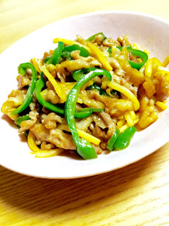 豚コマで!青椒肉絲!-レシピのメイン写真