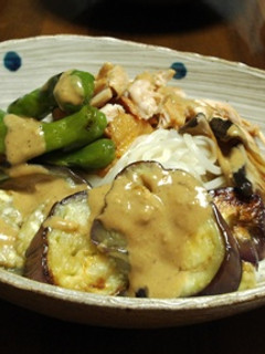 ゴマダレうどん-レシピのメイン写真
