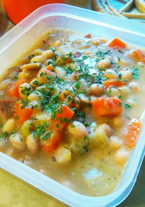 野菜たっぷり豆スープ-レシピのメイン写真