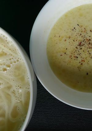 豆乳deうどんのつけ汁♪-レシピのメイン写真
