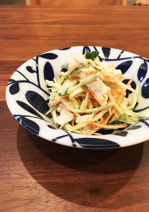 ささみと人参のサラダ-レシピのメイン写真