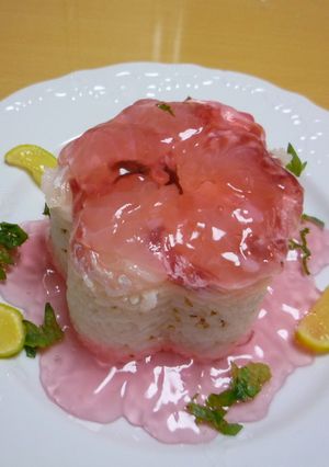 鯛のすくい寿司-レシピのメイン写真