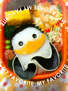 キャラ弁*おにぎり ペンギンズ♡-レシピのメイン写真